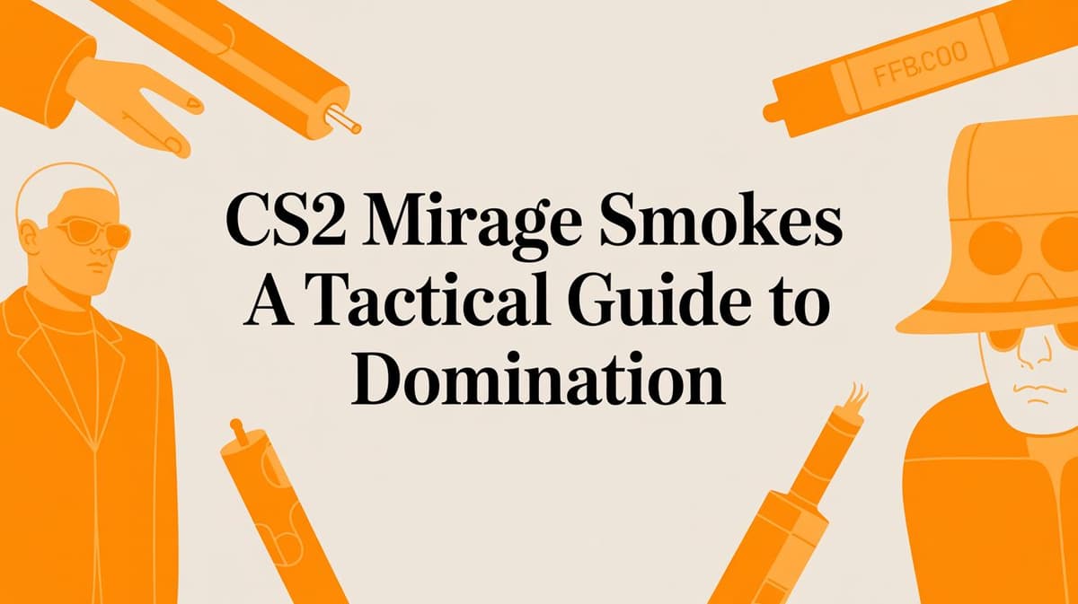 CS2 Mirage Smokes: A Tactical Guide for Execution