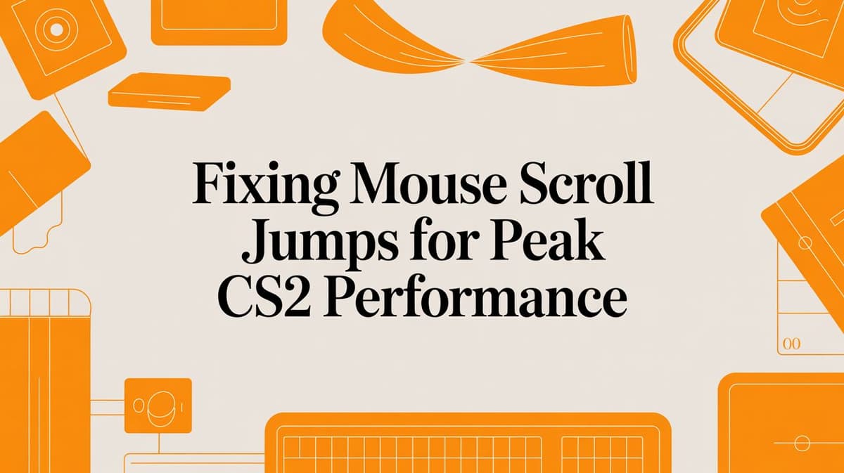 Fixing Mouse Scroll Jumps for Peak CS2 Performance