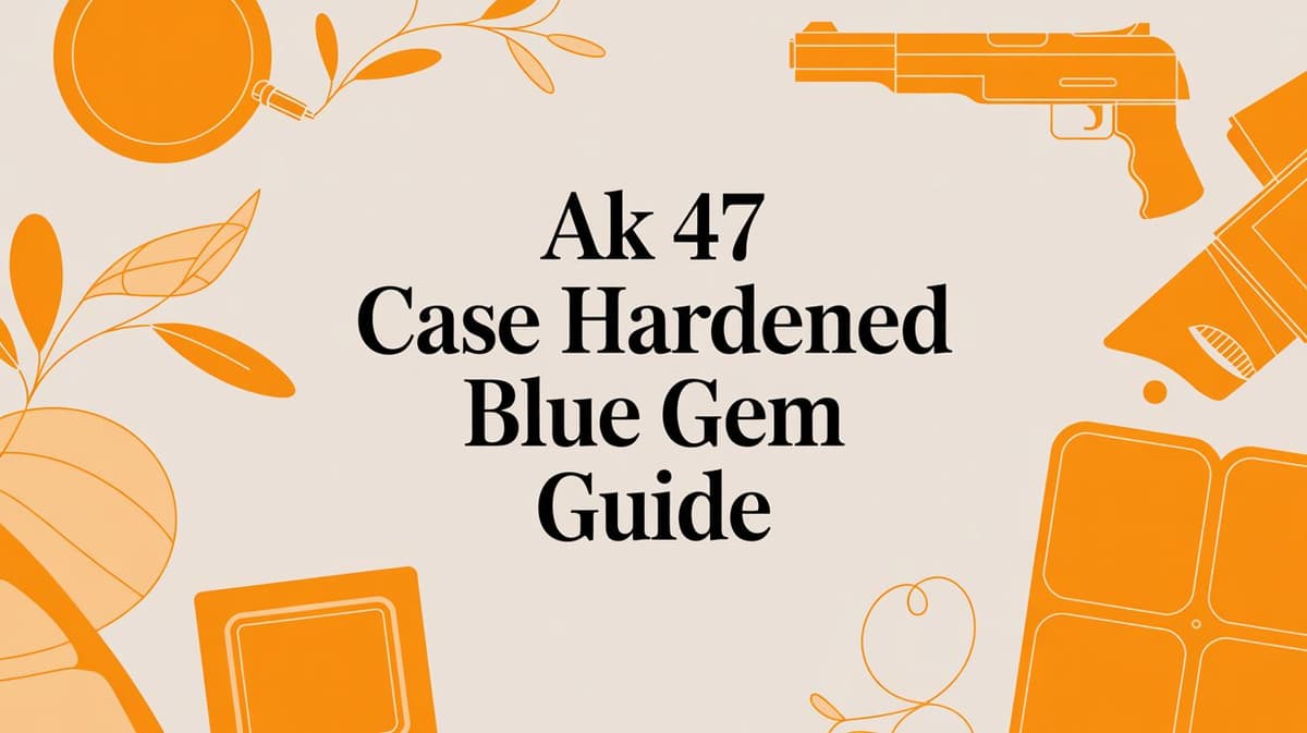 AK-47 Case Hardened Blue Gem: A Complete Guide