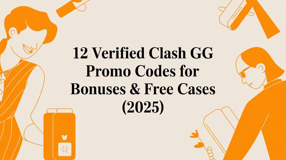 12 Verified Clash GG Promo Codes for Bonuses & Free Cases (2025)