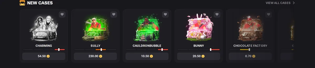 TF2Easy free cases unlocked by promo code CS2WH welcome offer